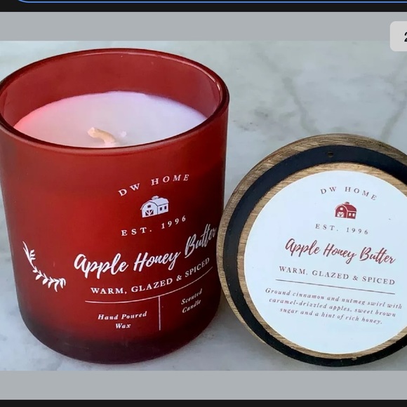 DW HOME APPLE HONEY BUTTER CANDLE RICHLY SCENTED NEW - Picture 2 of 4